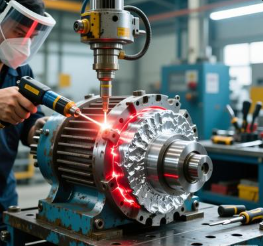 大功率減速機(jī)齒輪采用激光熔覆，修復(fù)后精度能恢復(fù)嗎？